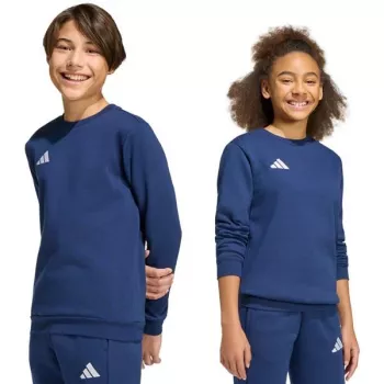 adidas Entrada 26 sweat top kinderen navy blue 140cm