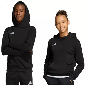 adidas Entrada 26 hoody kinderen zwart 152cm