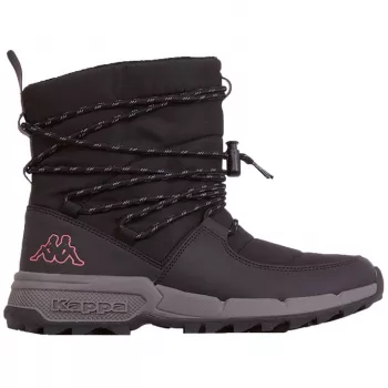 Kappa Numar dames vrijetijdssneakers zwart EU 38 - synthetisch & textiel vetersluiting