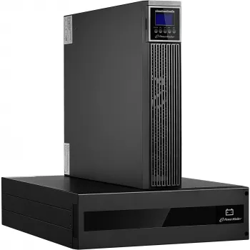 PowerWalker VFI 6000 RTG PF1 6000 VA online dubbelconversie-UPS - rackmount/tower, 2x IEC C19 uitgangen, zuivere sinusgolf