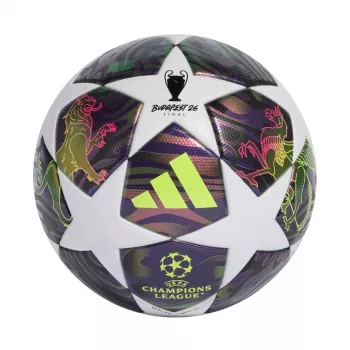 adidas UCL 25/26 Final League voetbal maat 5 paars/wit JX9095