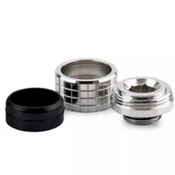 Thermal Grizzly DeltaMate slangkoppeling, messing - glansnikkel, HT16, 6-pack