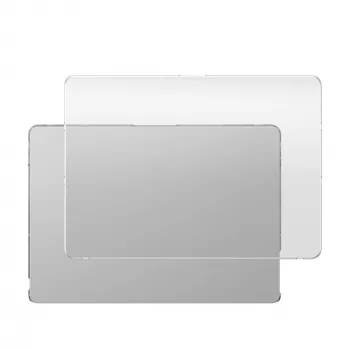 AMAZINGTHING Titan hardshell hoesje voor MacBook Air 15 inch (M2/M3) - transparant