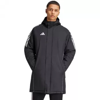 adidas Tiro 24 Stadium parka heren zwart/wit maat M