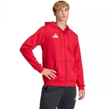 adidas Entrada 26 full-zip hoody heren rood 2XL