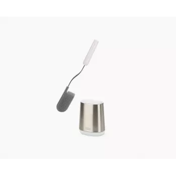 Joseph Joseph Flex Lite toiletborstel staal