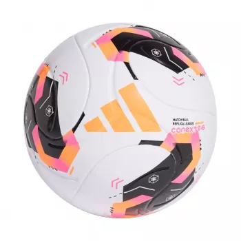 adidas Conext 26 League voetbal maat 5 wit/zwart/solar orange KE5865