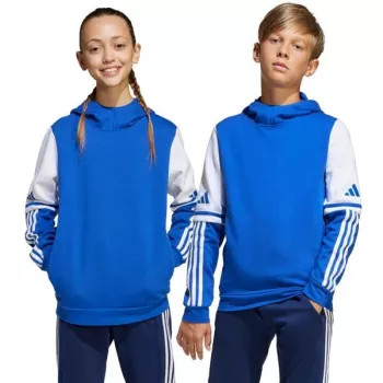 adidas Squadra 25 sweat-hoodie voor kinderen Team Royal Blue/wit 152cm