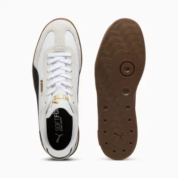 Puma Club II Era herensneakers wit zwart gum 44.5