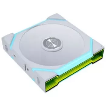 Lian Li UNI FAN SL FLEX Wireless ARGB Reverse 120mm witte behuizingsventilator