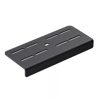 VIRPIL Controls stoelbevestiging verlengingsplaat, 140mm - zwart