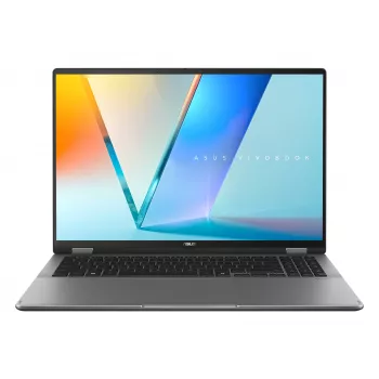 ASUS Vivobook 16 Flip TP3607AA-FLIP-DISSI4X Copilot+ PC 2-in-1-laptop, 16 inch WUXGA OLED touch, Intel Core Ultra 9 386H, 32GB LPDDR5x, 1TB SSD, Windows 11 Pro, Frans AZERTY-toetsenbord