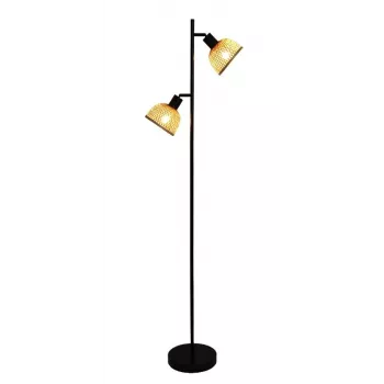 Staande lamp Corbo 2xE27 bamboe