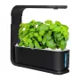 Smart hydroponische pot ZG1001 zwart – 6-pod binnentuin met volledig spectrum LED, Wi-Fi-app-bediening, 2,5L reservoir