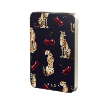 Burga Magnetic 5000 mAh Cougar Gold draadloze powerbank