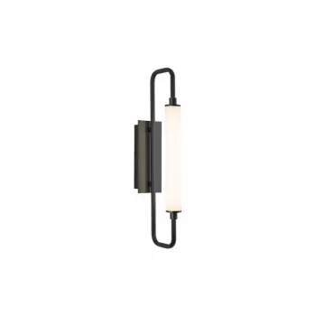 Wandlamp 10W LED 600lm neutraalwit IP44 grijs