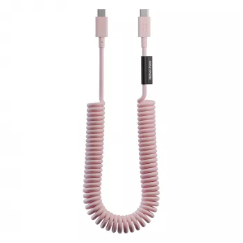 Native Union Pop Cable USB-C naar USB-C 2,4m 60W gevlochten kabel (Candy)