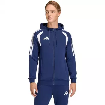 adidas Tiro 26 League sweat hoodie met doorlopende rits voor heren, Navy Blue L