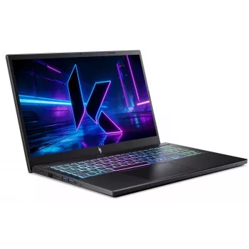 Acer Nitro V 15 AI gaming-laptop, 15,6 inch FHD 144Hz, AMD Ryzen 7 170, NVIDIA GeForce RTX 5060, 16GB DDR5, 1TB SSD, zonder besturingssysteem, Obsidian Black