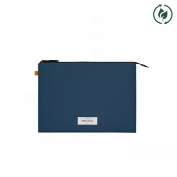 Native Union W.F.A Sleeve voor MacBook Pro 14 inch (Navy) - laptop-hoes van gerecycled PET met magneetsluiting