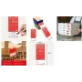 Avery FTSEALR-250 Bon Appetit originaliteitssiegel-etiketten, 40 x 95 mm, rood/wit, permanent, 250 etiketten