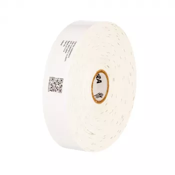 Zebra Z-Band Direct Next Generation polypropyleen (PP) polsbandjes voor volwassenen, wit, 200 per rol, 6 rollen (1200 totaal)
