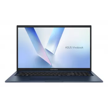 ASUS Vivobook 17 X1704MA-ISSAU199W laptop, 17,3 inch, Intel Core 3 304, 8GB DDR5, 256GB SSD, Windows 11 Home, toetsenbord AZERTY (FR), Quiet Blue