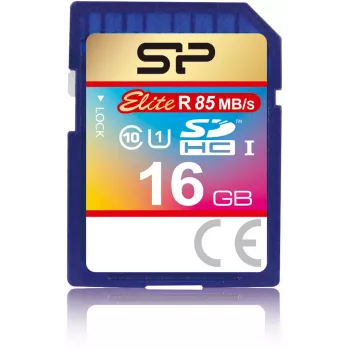 Silicon Power Elite 16GB SDHC Class 10 U1 geheugenkaart