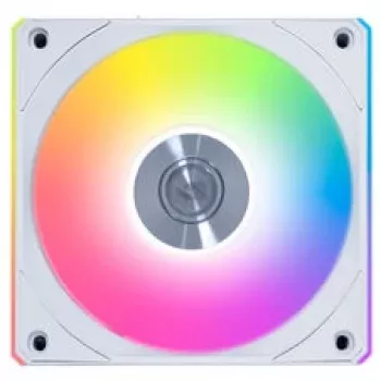 Lian Li UNI FAN CL FLEX draadloze PWM ARGB Reverse Blade 120mm wit