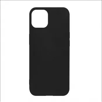Evelatus iPhone 13 Pro Max premium soft-touch siliconenhoes zwart