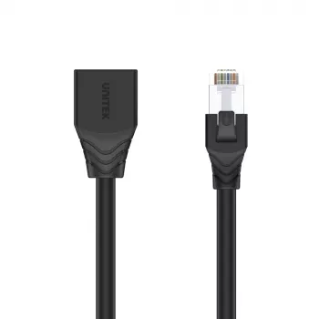 UNITEK Cat6 UTP RJ45 verlengkabel M-F 5m zwart