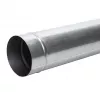 Schoorsteenpijp met diameter 160 mm, 1 m, zwart staal, enkelwandig, hogetemperatuur