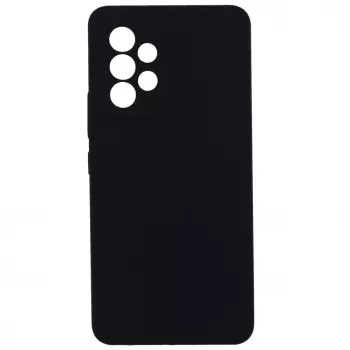 Evelatus Samsung Galaxy A32 premium soft touch siliconenhoesje zwart