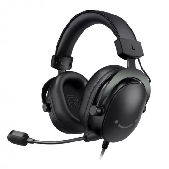 FIFINE H9 Virtual 7.1 studiohoofdtelefoon met microfoon, zwart