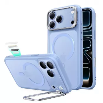 ESR Classic Hybrid Kickstand MagSafe hoesje voor iPhone 17 Pro / 18 Pro - mat lichtblauw