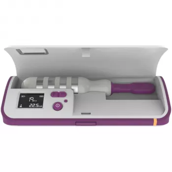 Tenscare iTouch Go draadloze bekkenbodemtrainer met Bluetooth-app-bediening, oplaadbare EMS-stimulator, vaginale sonde, USB-kabel, opbergtas, handleiding