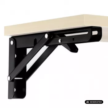 Maclean MC-194 opklapbare wandplankdragers, 250-500 mm, max. 50 kg, 2 st.