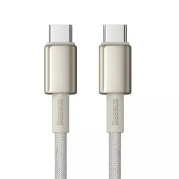 Baseus Tungsten Gold USB-C naar USB-C kabel 100W 1m goud