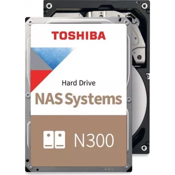 Toshiba N300 NAS harde schijf 14TB bulk 3,5 inch SATA 7200 tpm 512MB CMR