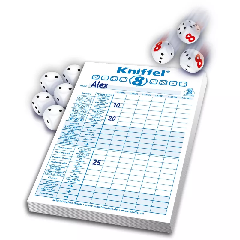 Schmidt Spiele Kniffel 8 dobbelspel