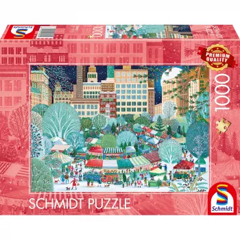 Schmidt Spiele Winterzauber 1000 stukjes puzzel