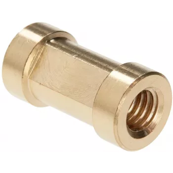 Manfrotto 119 messing adapterstift 5/8 inch naar 1/4 inch-20 & 3/8 inch-16