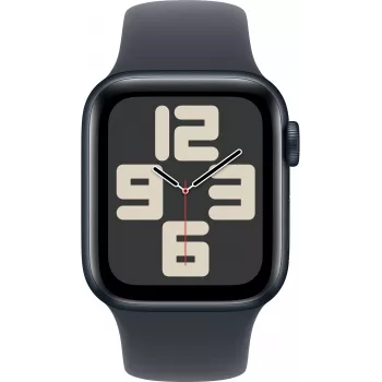 Apple Watch SE 2 GPS + Cellular 40mm, middernacht, Sport Band M/L (MRGA3ET/A)