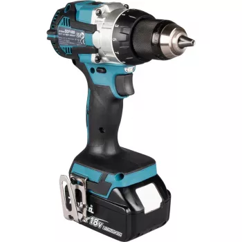 Makita DLX2592JX1 18V LXT borstelloze 2-delige combi-kit met klopboormachine, slagschroevendraaier, 2x 5,0Ah accu's, sneloplader en Makpac-koffer
