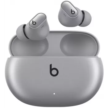 Beats Studio Buds + True Wireless oordopjes met ruisonderdrukking, Cosmic Silver (MT2P3ZM/A)