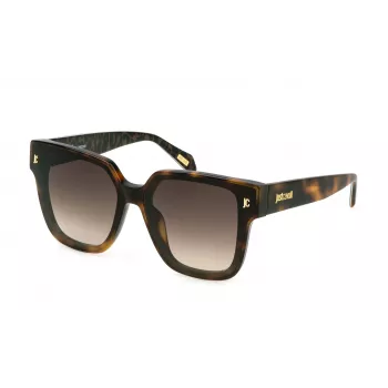JUST CAVALLI dames SJC089 oversized vlinderzonnebril met bruine gradientglazen - 65/13/140 mm