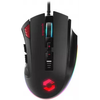 Speedlink Tarios bedrade USB-gamingmuis, RGB, 24000 DPI (SL-680012-BK)