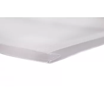 FolderSys documententas A6 met uitvouwbare rug, transparant mat