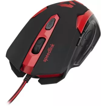 Speedlink Xito bedrade gamingmuis, 5 knoppen, 3200 DPI (SL-680009-BKRD)