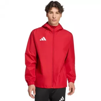 adidas Entrada 26 All Weather herenjas rood JZ9100 maat S